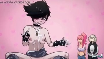 Follar salvajemente personajes hentai tienen múltiples orgasmos