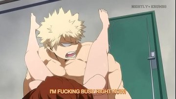 Bakugo sorprende cuando folla duro Uraraka